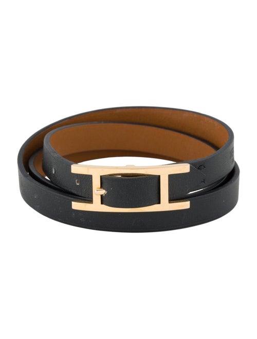 Hermès Hapi 3 MM Triple Wrap Bracelet