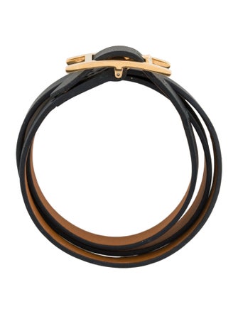Hermès Hapi 3 MM Triple Wrap Bracelet