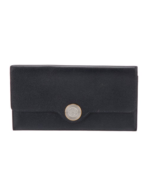 Hermès Courchevel Ex-Libris Clutch