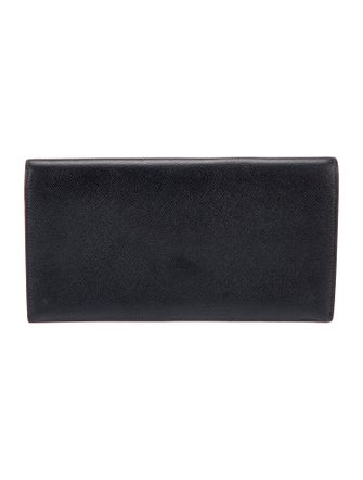 Hermès Courchevel Ex-Libris Clutch