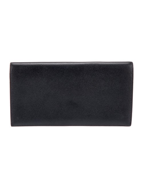 Hermès Courchevel Ex-Libris Clutch