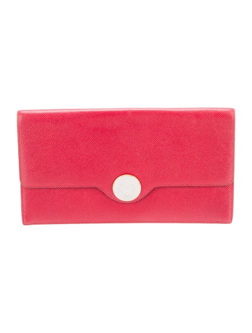 Hermès Courchevel Ex-Libris Clutch