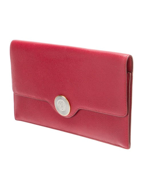 Hermès Courchevel Ex-Libris Clutch