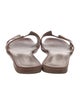 Hermès Oran Leather Slides