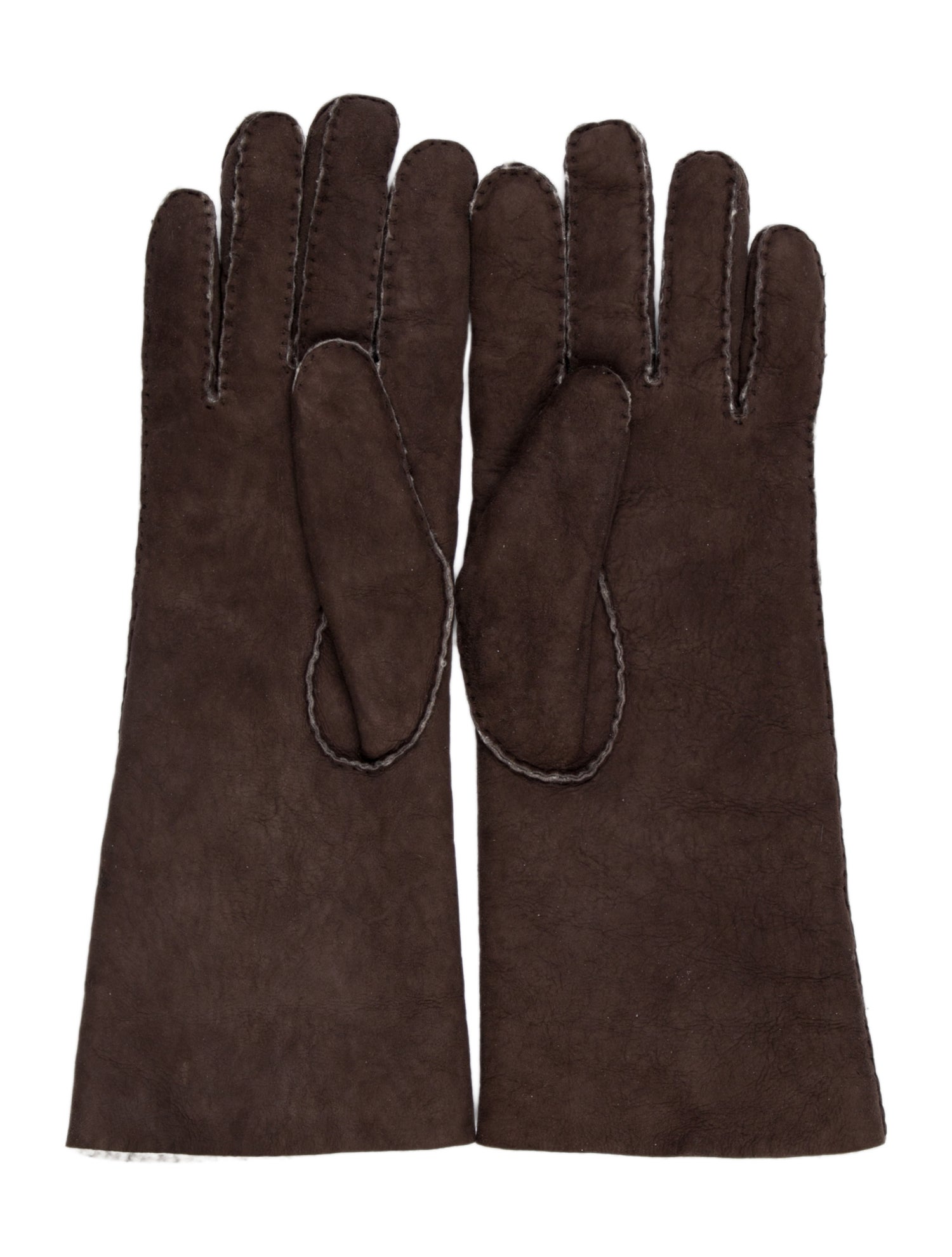Hermès Leather Vintage Gloves