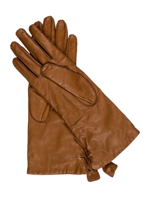 Bergdorf Goodman Leather Winter Gloves