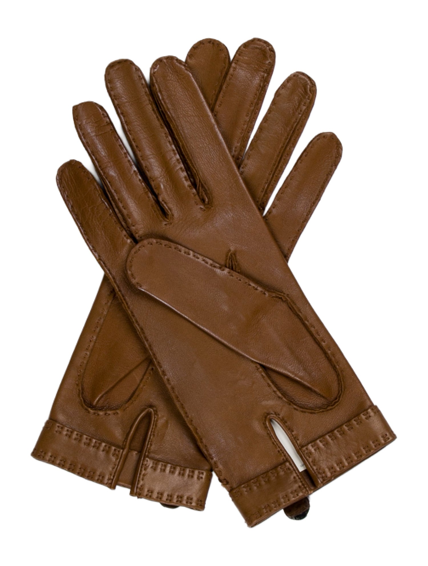 Hermès Vintage Clou de Selle Gloves