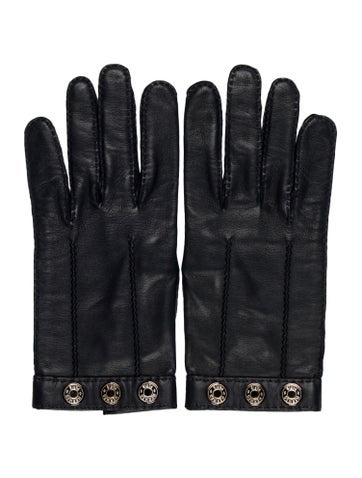 Hermès Gloves & Mittens Leather Clou de Selle