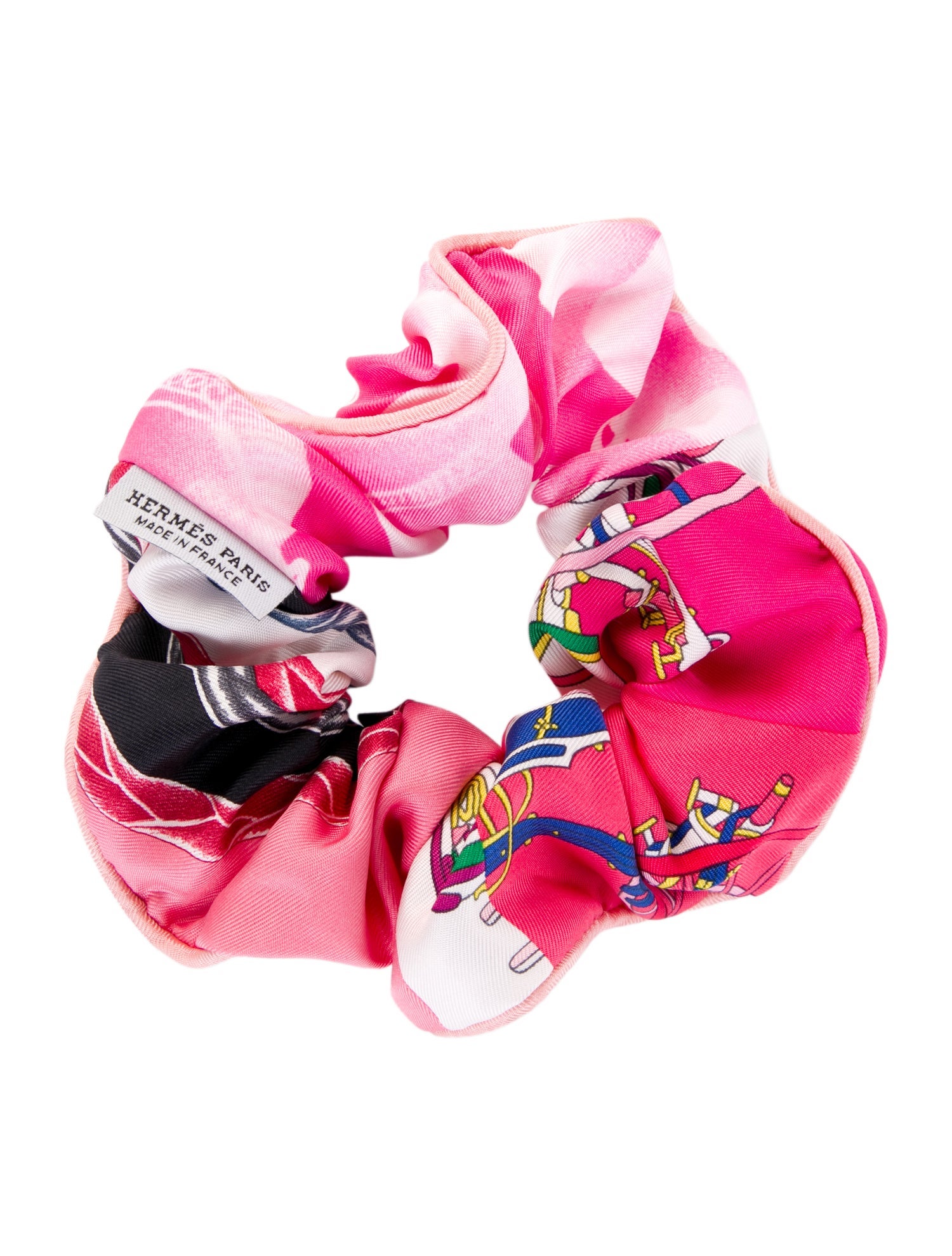 Hermès Claudia Silk Scrunchie