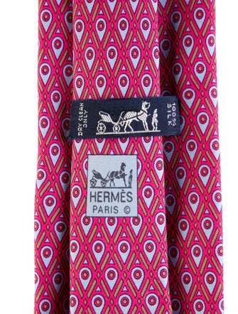 Hermès Men's Silk Tie