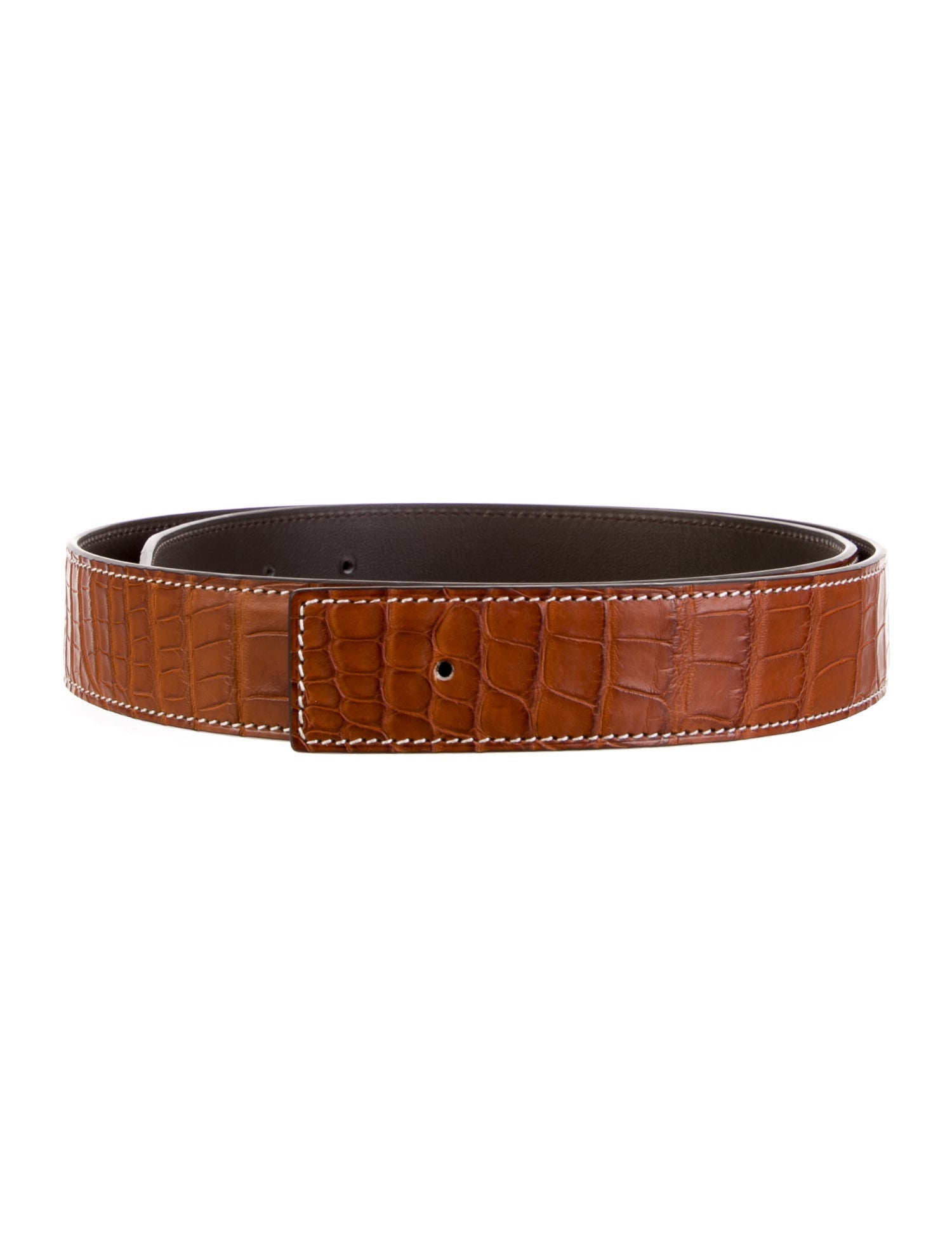 Hermès Reversible 32 mm Belt Strap Belt Strap