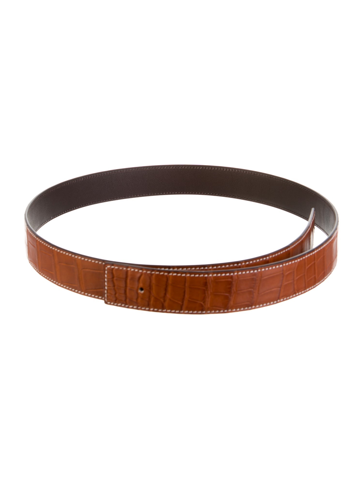 Hermès Reversible 32 mm Belt Strap Belt Strap