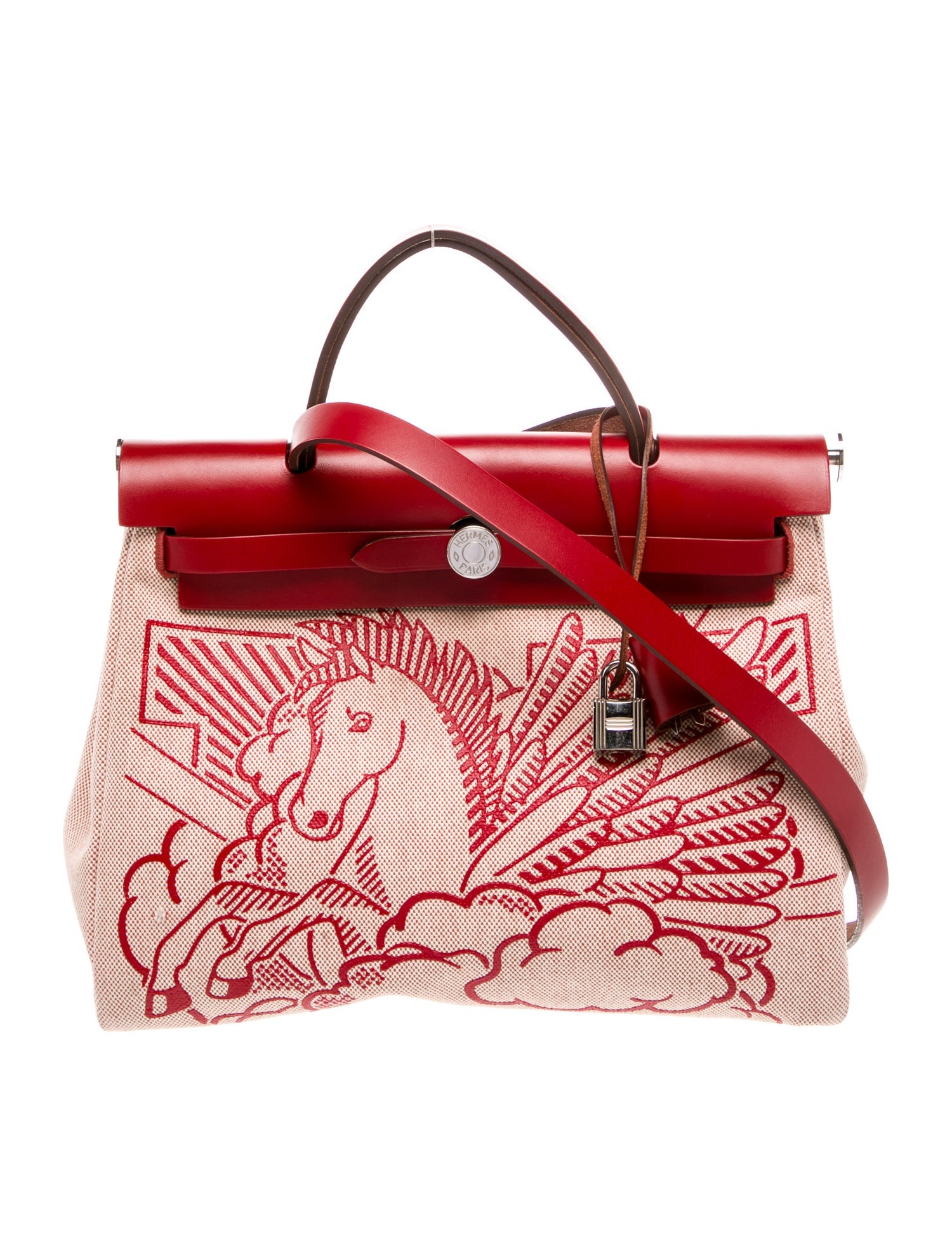 Hermès Toile H Pegase Pop Herbag Zip 31