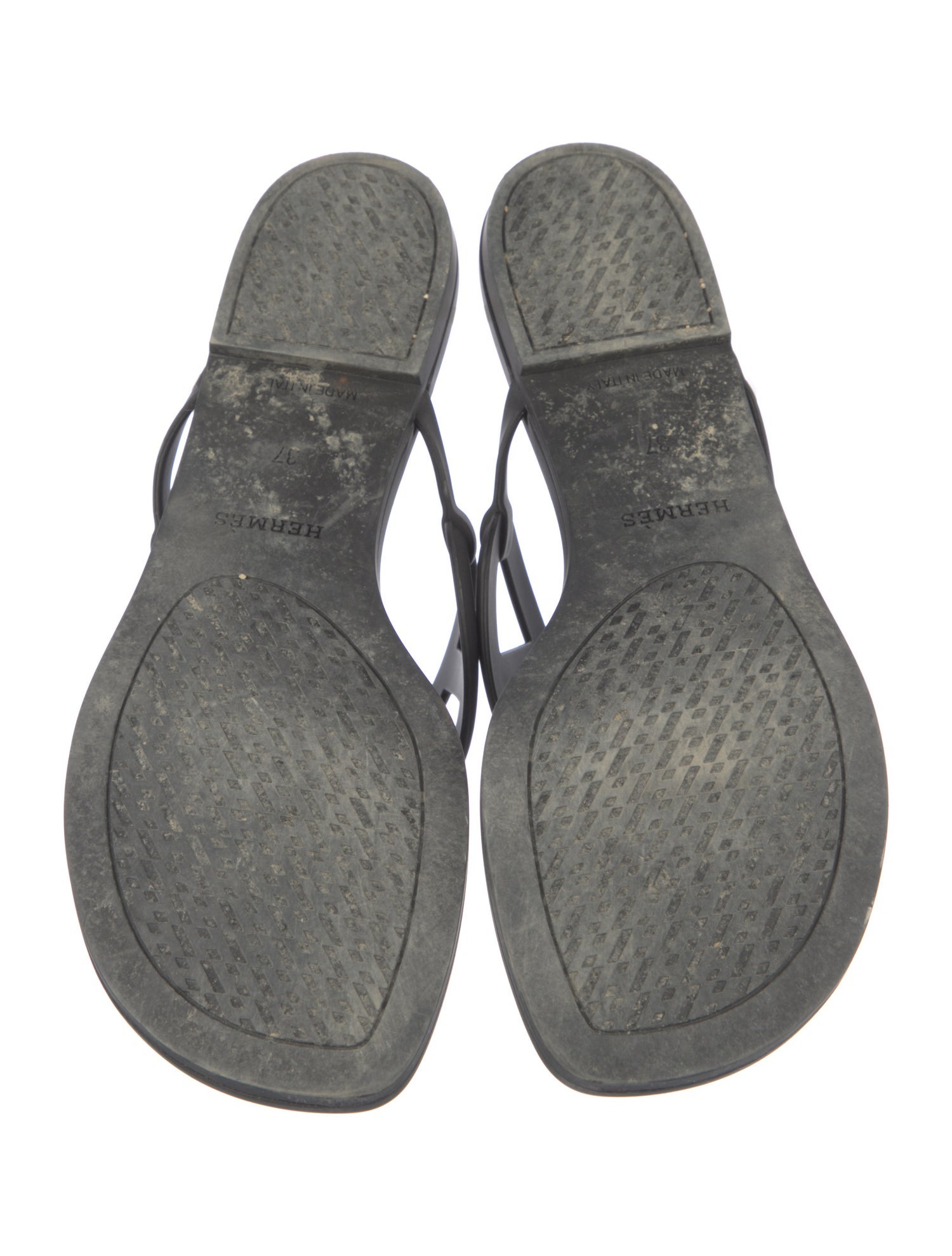 Hermès Egerie Chaîne d'Ancre Insignia Flip Flops