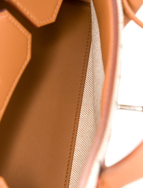 Hermès Toile & Swift Shoulder Birkin Light 29