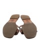 Hermès Oran Leather Slides