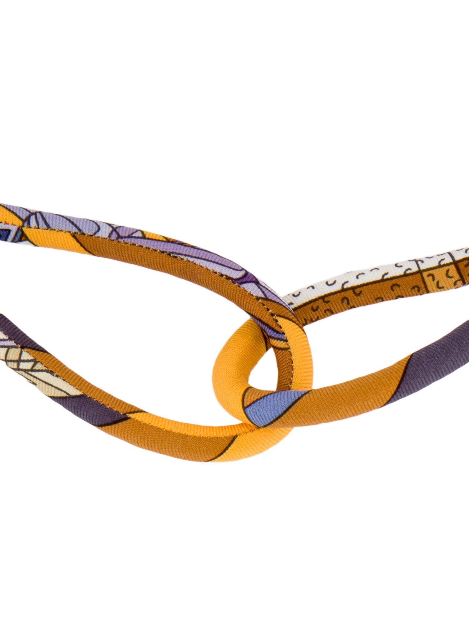 Hermès Silk Double 8 Bride Collar Necklace