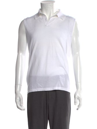 Hermès V-Neck Sleeveless T-Shirt