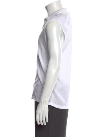 Hermès V-Neck Sleeveless T-Shirt