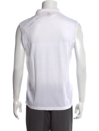 Hermès V-Neck Sleeveless T-Shirt