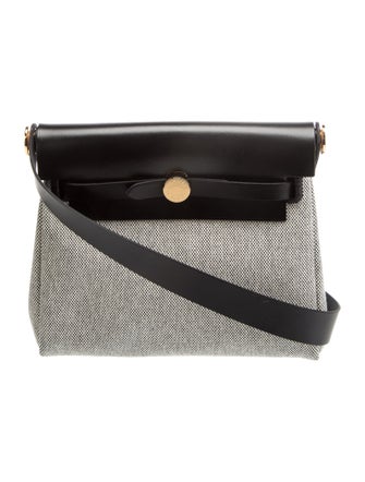 Hermès 2025 Toile Mini Herbag 20