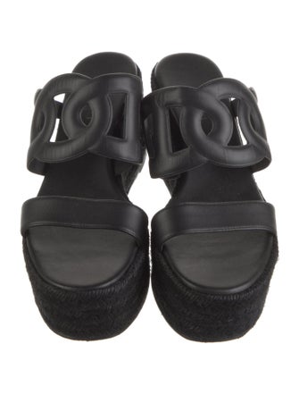 Hermès Ithea 30 Leather Slides