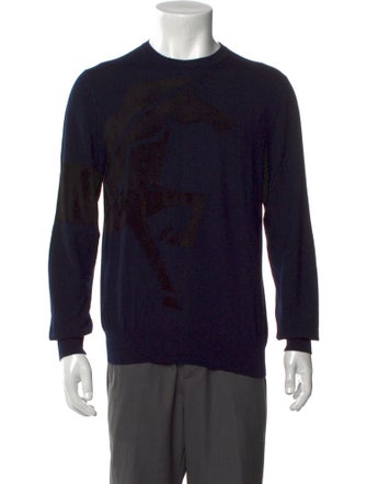 Hermès Wool Graphic Print Pullover