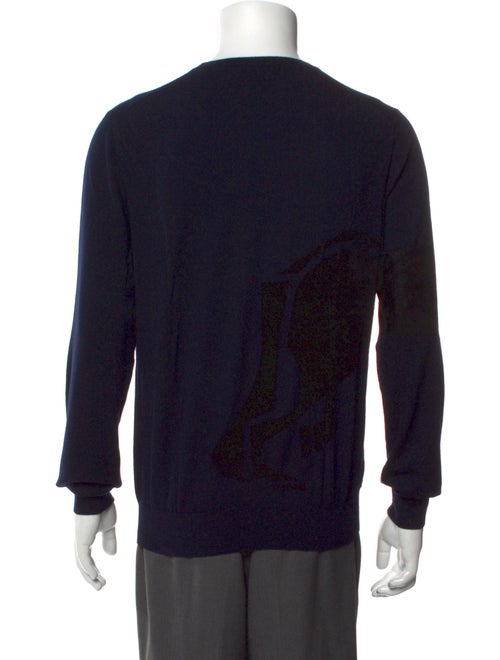Hermès Wool Graphic Print Pullover