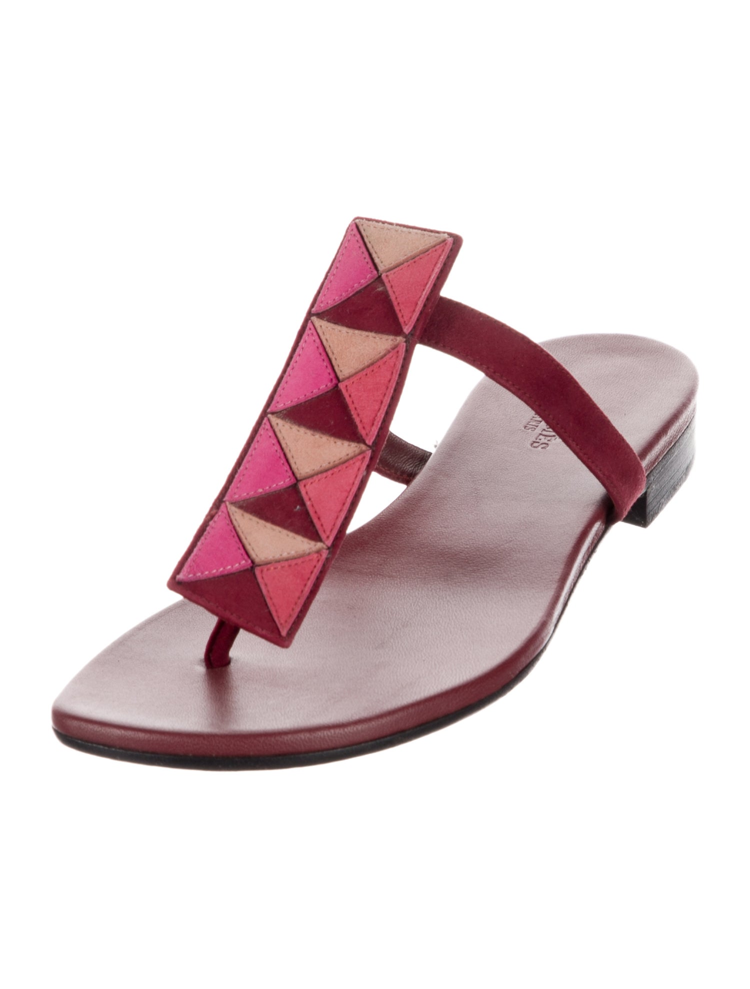 Hermès Aurore Chaîne d'Ancre Insignia Flip Flops