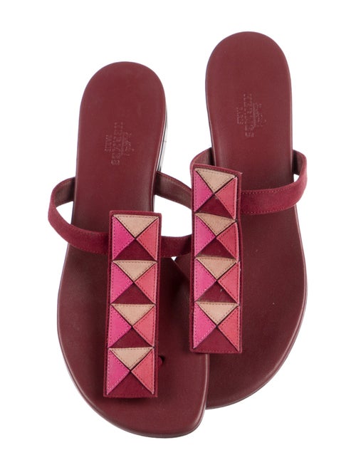 Hermès Aurore Chaîne d'Ancre Insignia Flip Flops