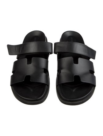 Hermès Chypre Leather Sandals