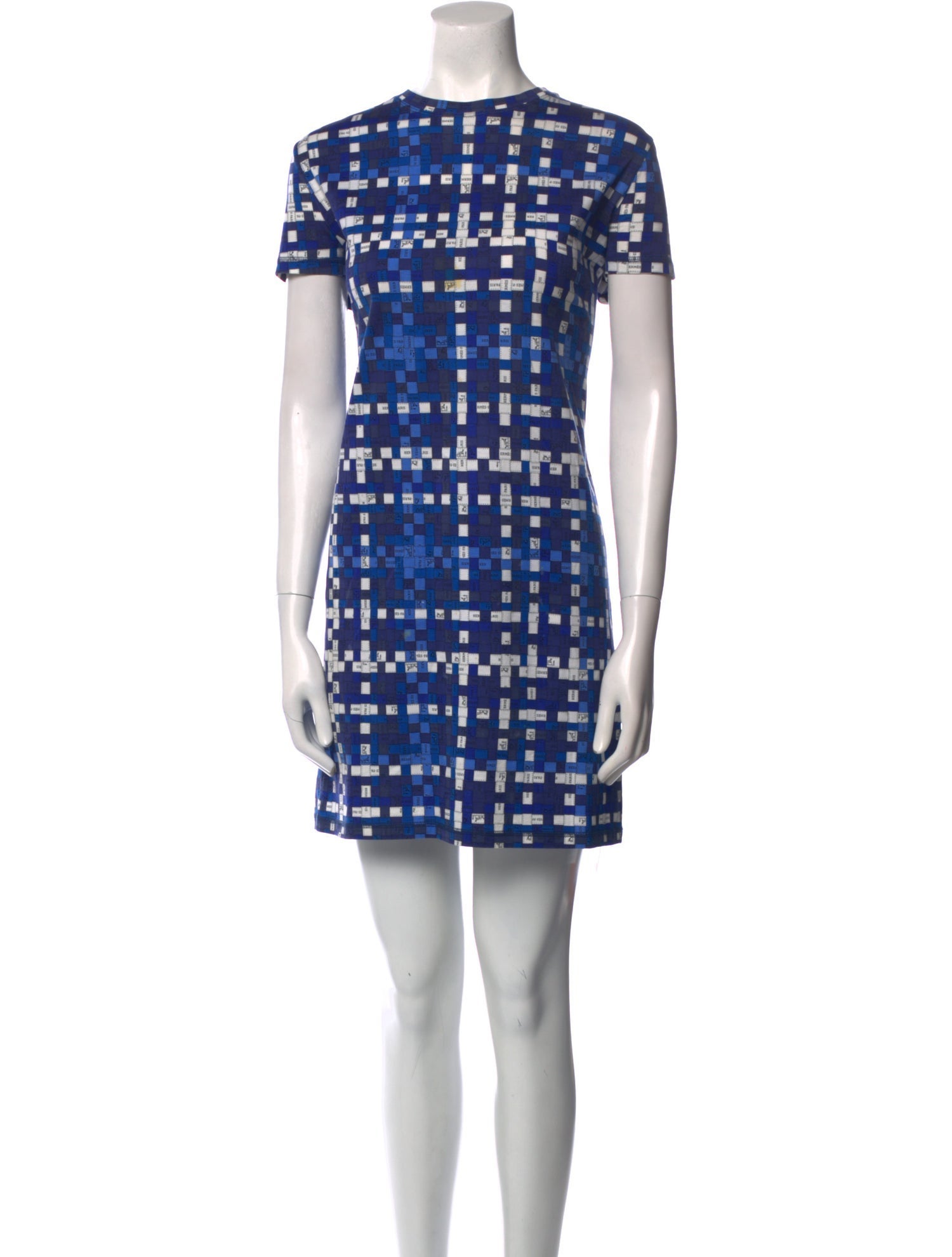 Hermès Printed Mini Dress