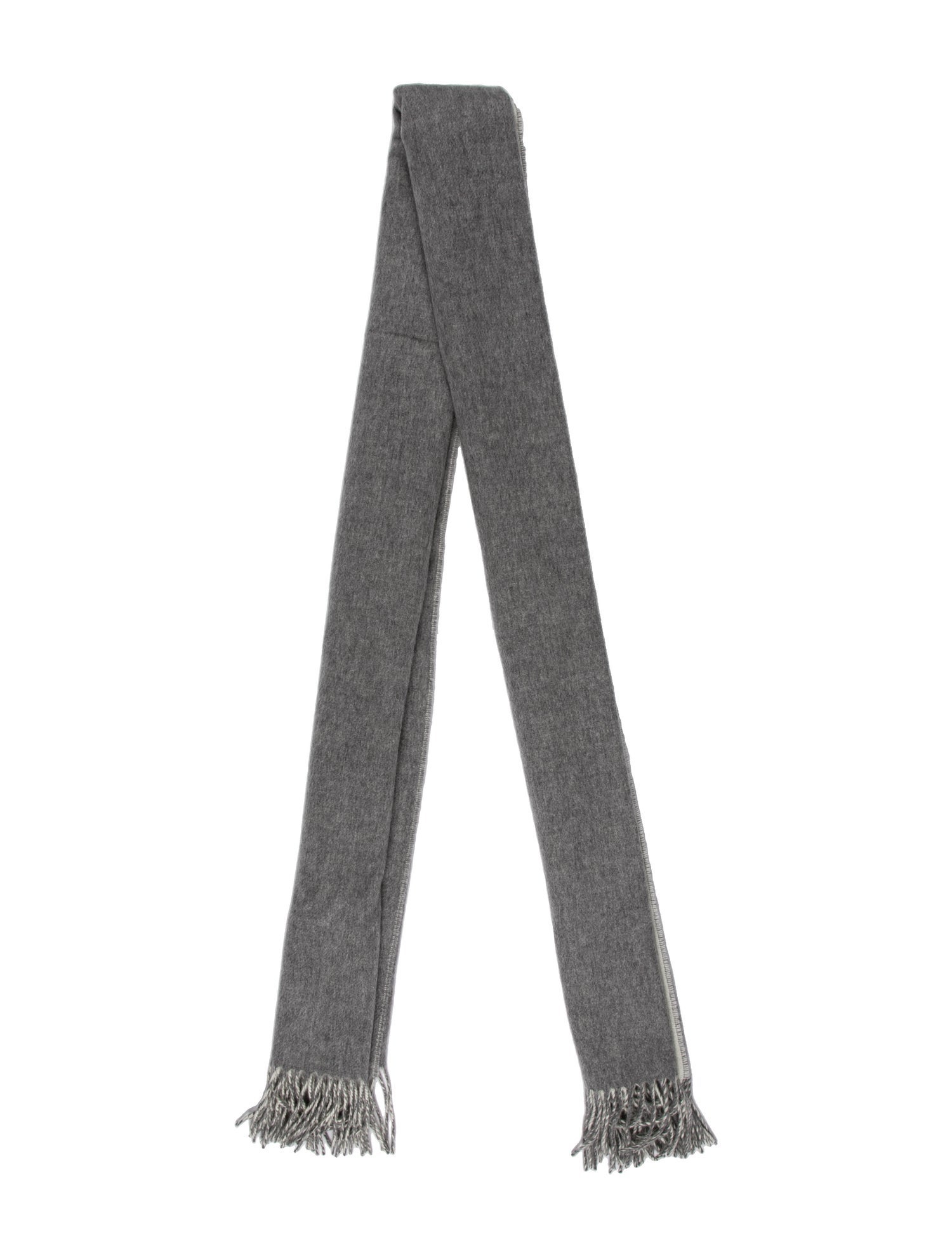 Hermès Double Face Stole Cashmere Scarf