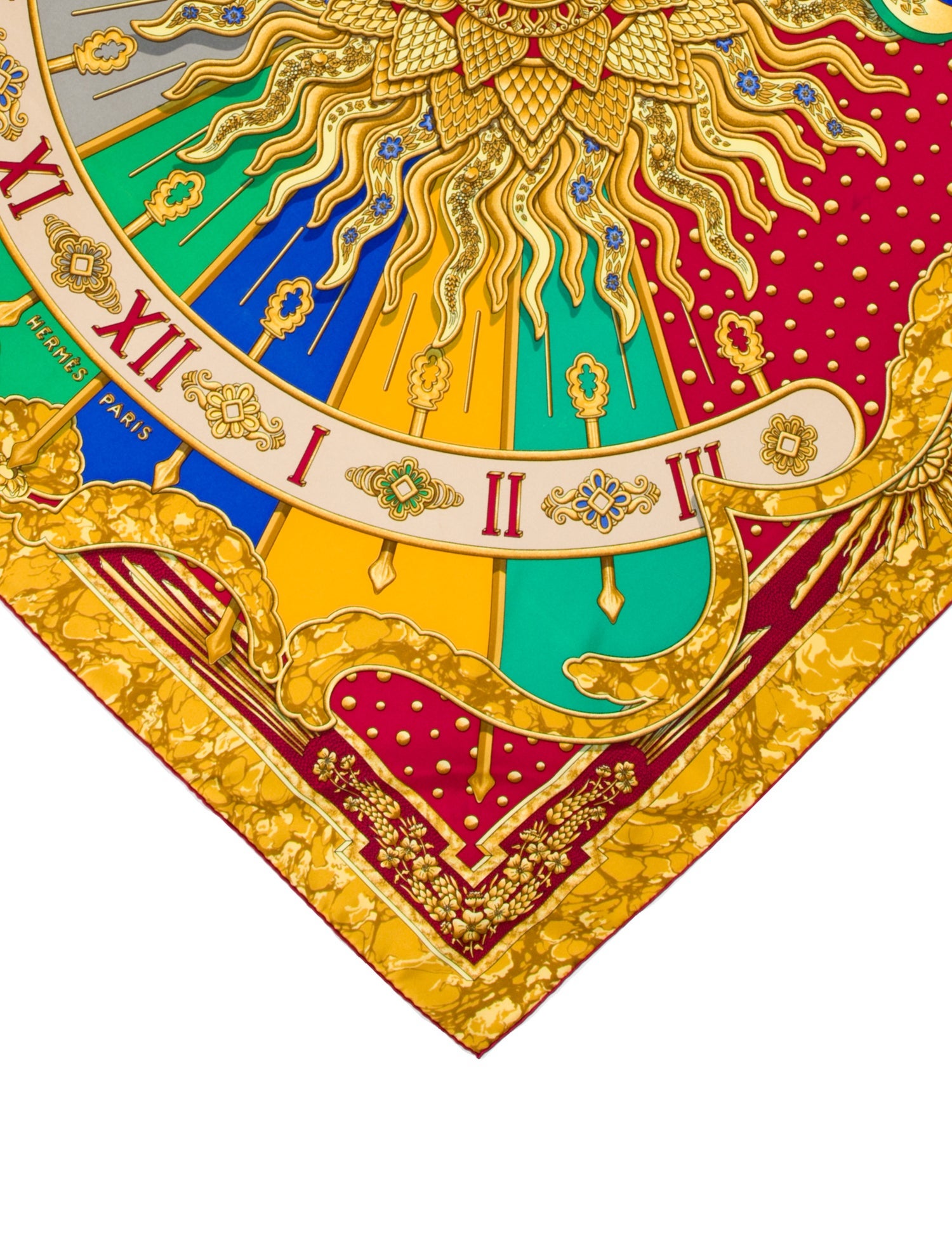 Hermès Carpe Diem Silk Scarf