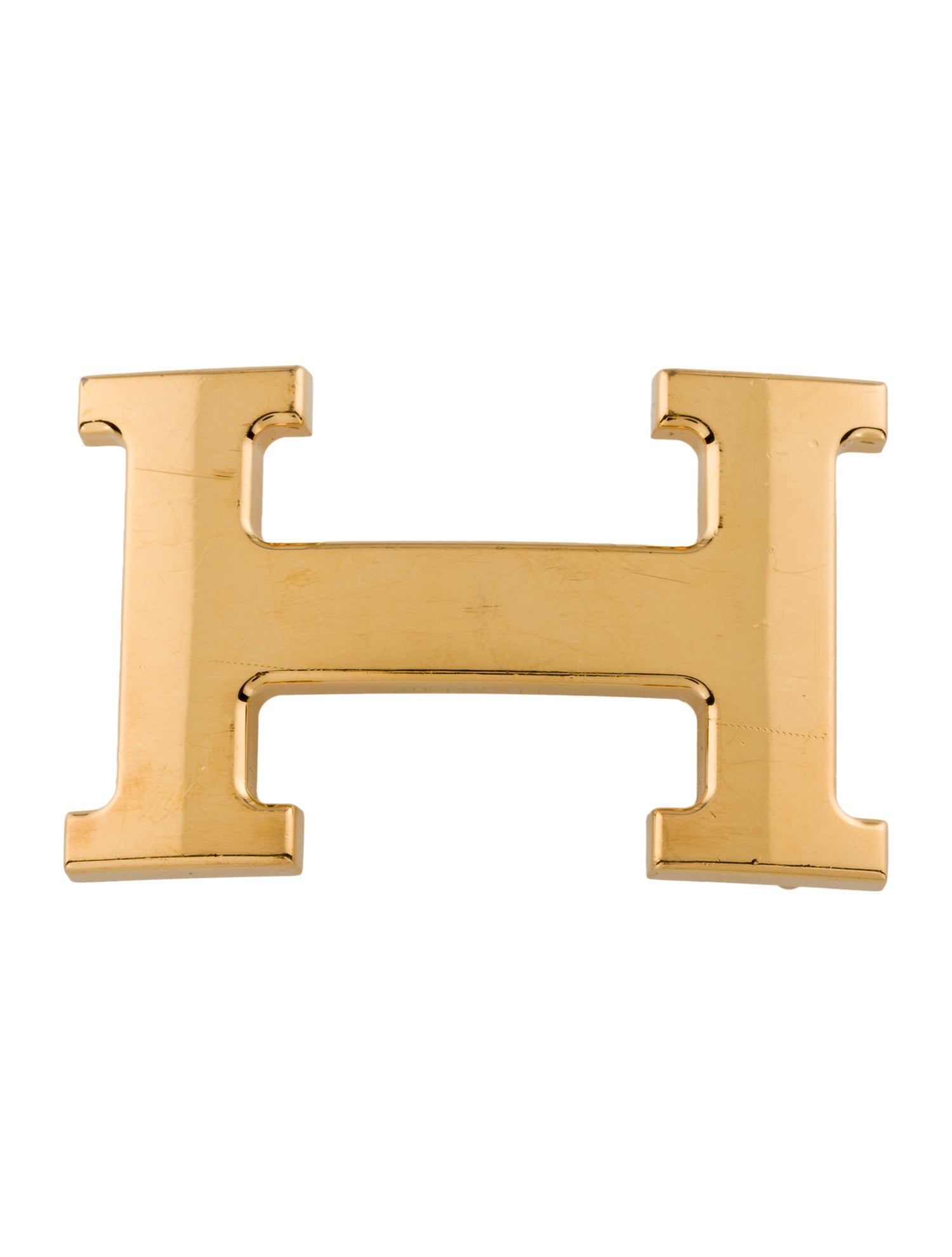 Hermès H 32mm Belt Buckle