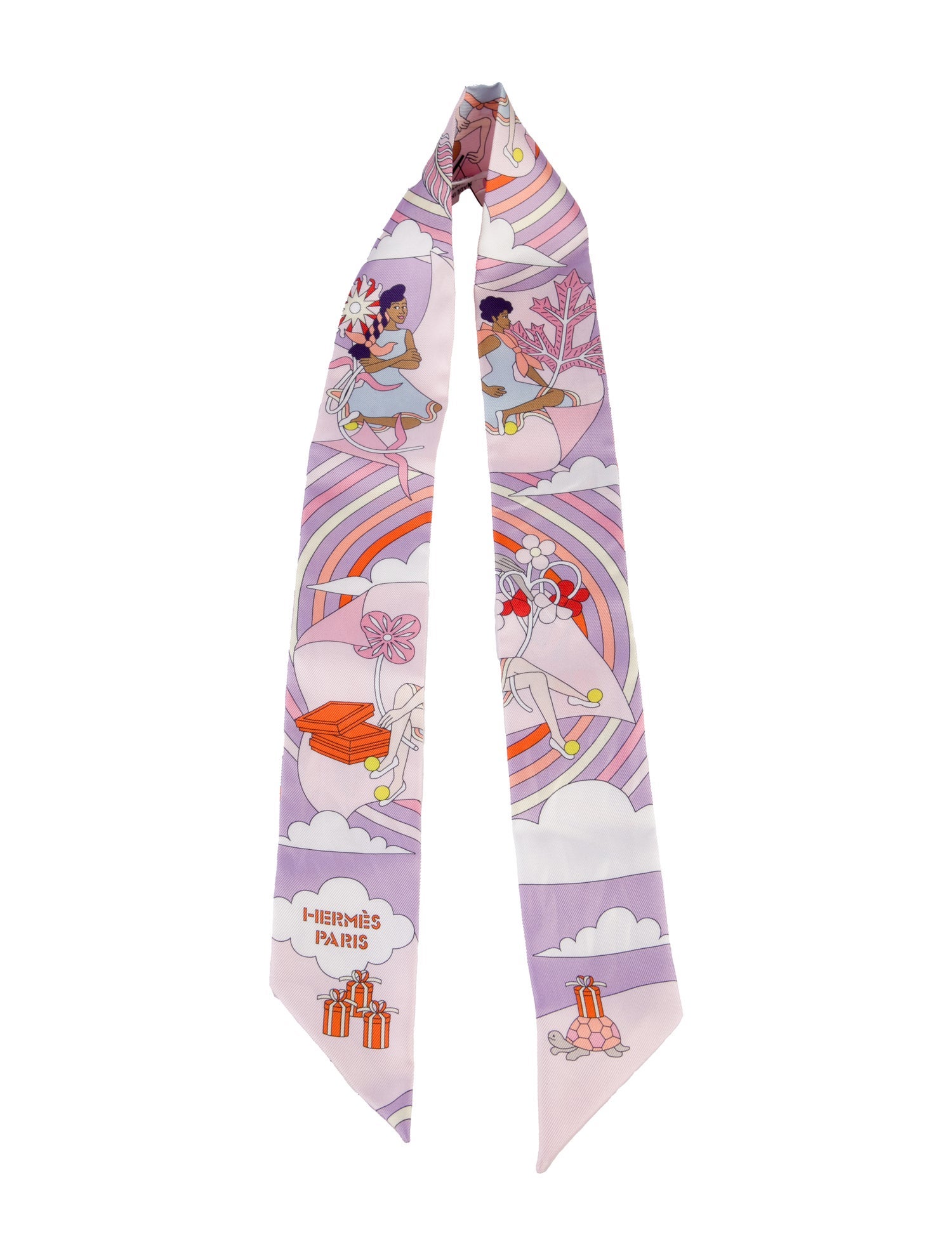 Hermès Carres Volants Silk Scarf