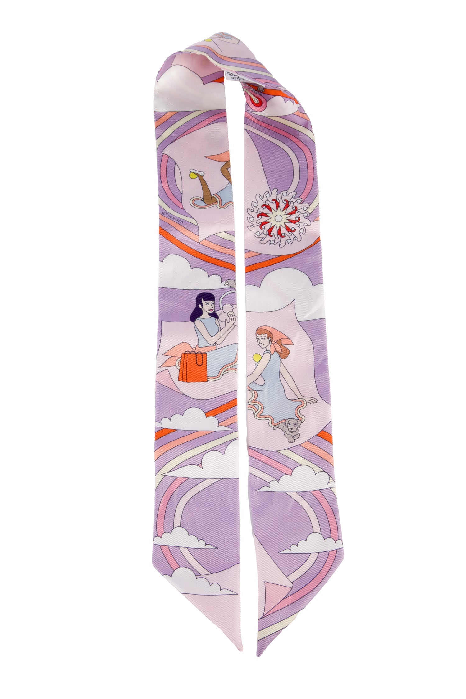 Hermès Carres Volants Silk Scarf