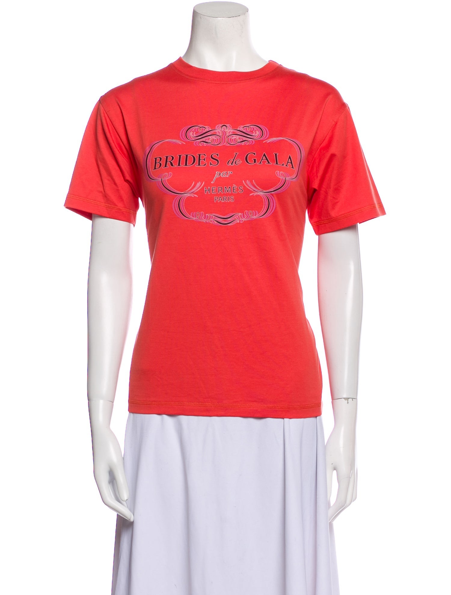 Gucci 2017 Gucci Ghost T-Shirt - Red Tops, Clothing