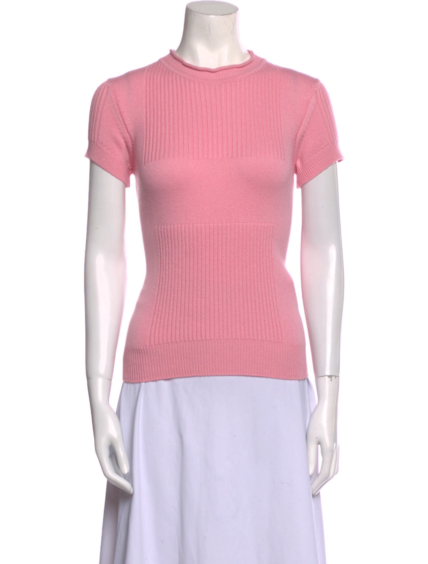 Hermès Cashmere Mock Neck Top