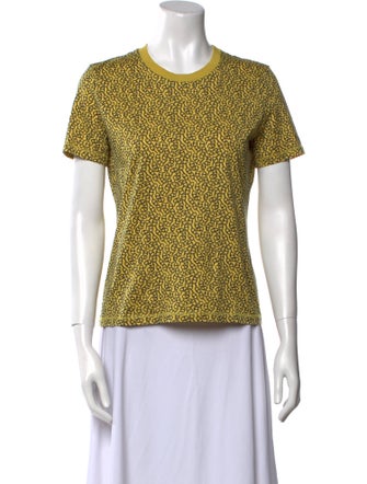 Hermès Printed Crew Neck T-Shirt