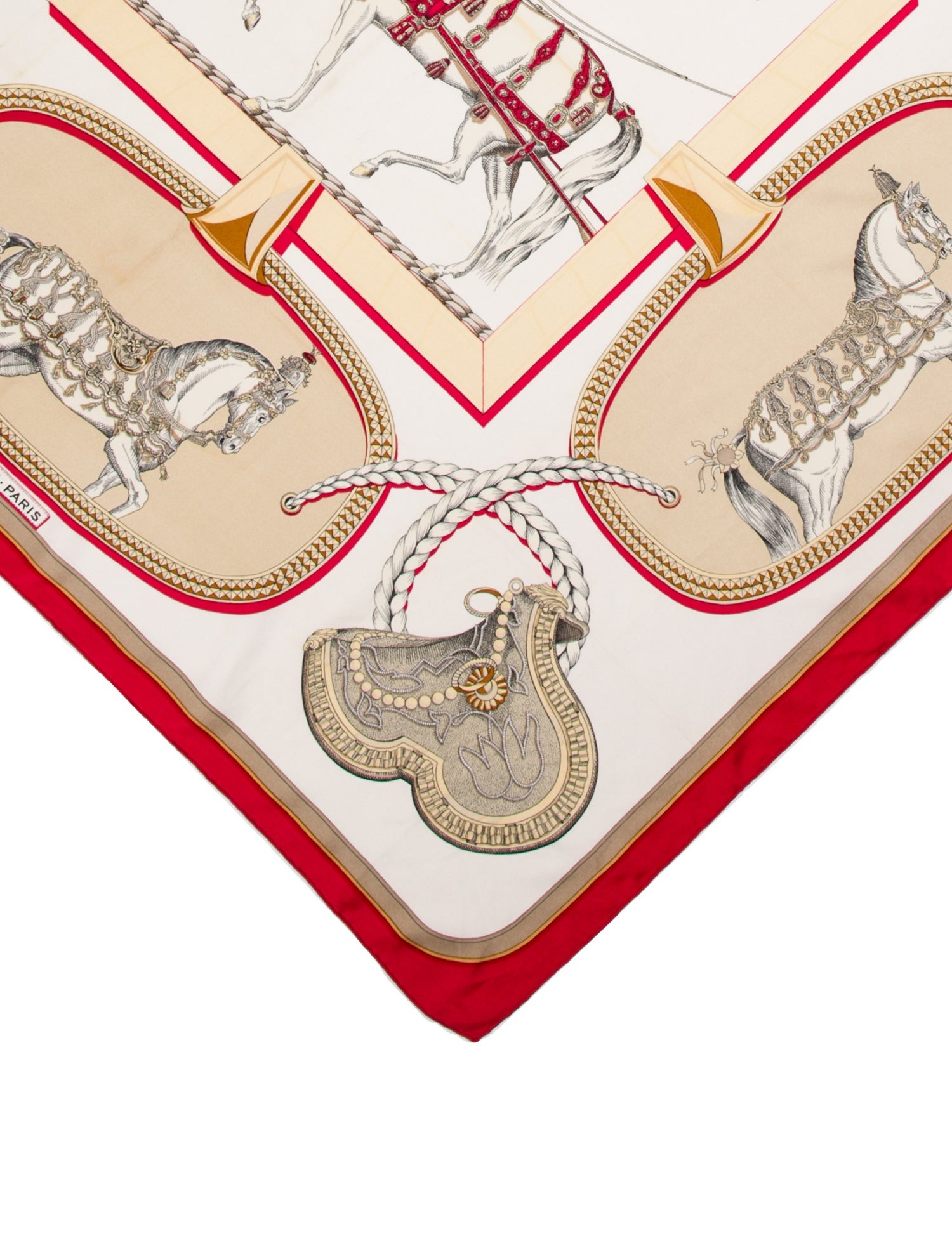 Hermès Grand Apparat Silk Scarf