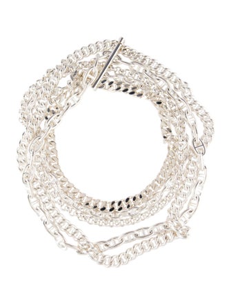 Hermès Chaine d'Ancre Multistrand Collar Necklace