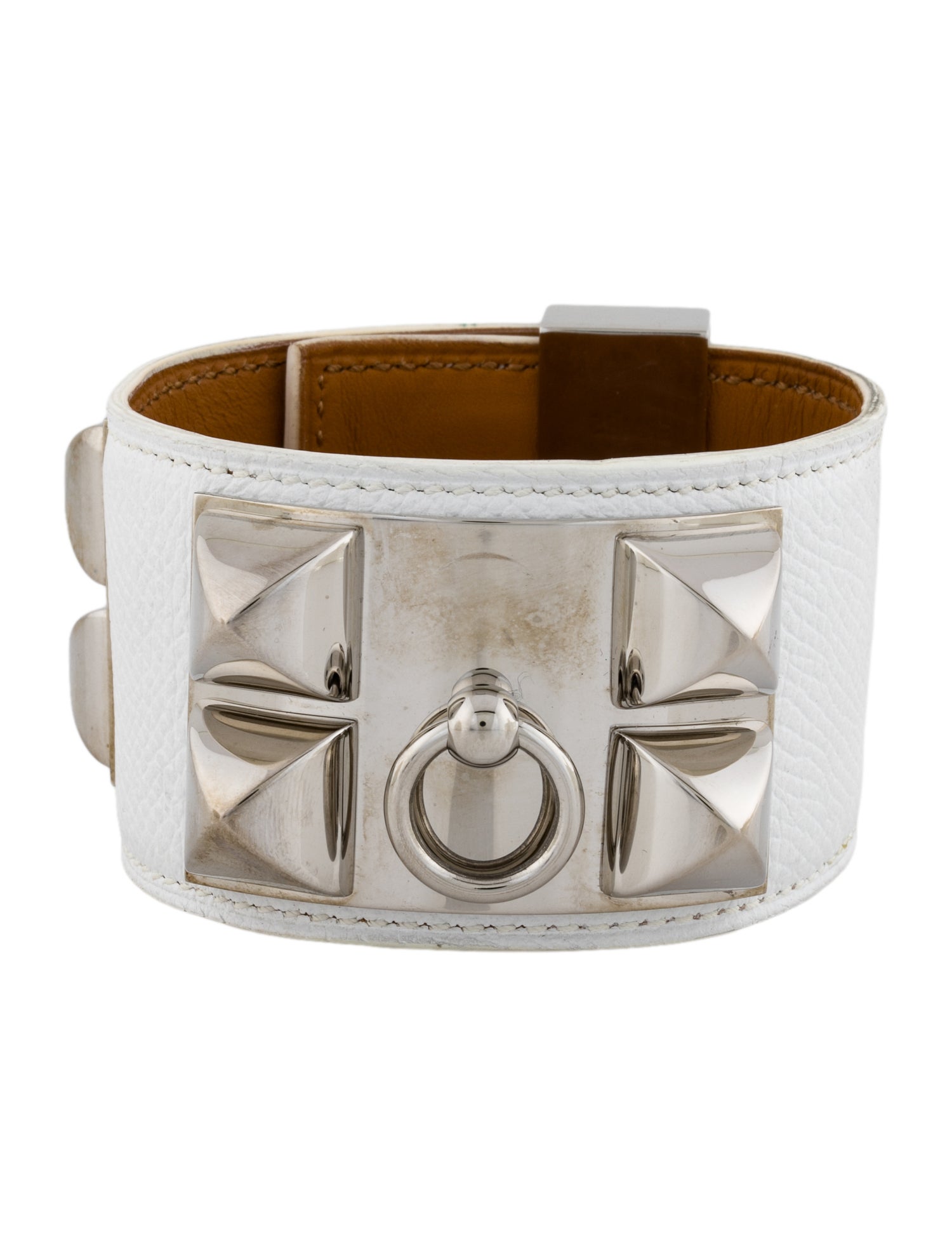 Hermès Leather Collier de Chien Wrap Bracelet