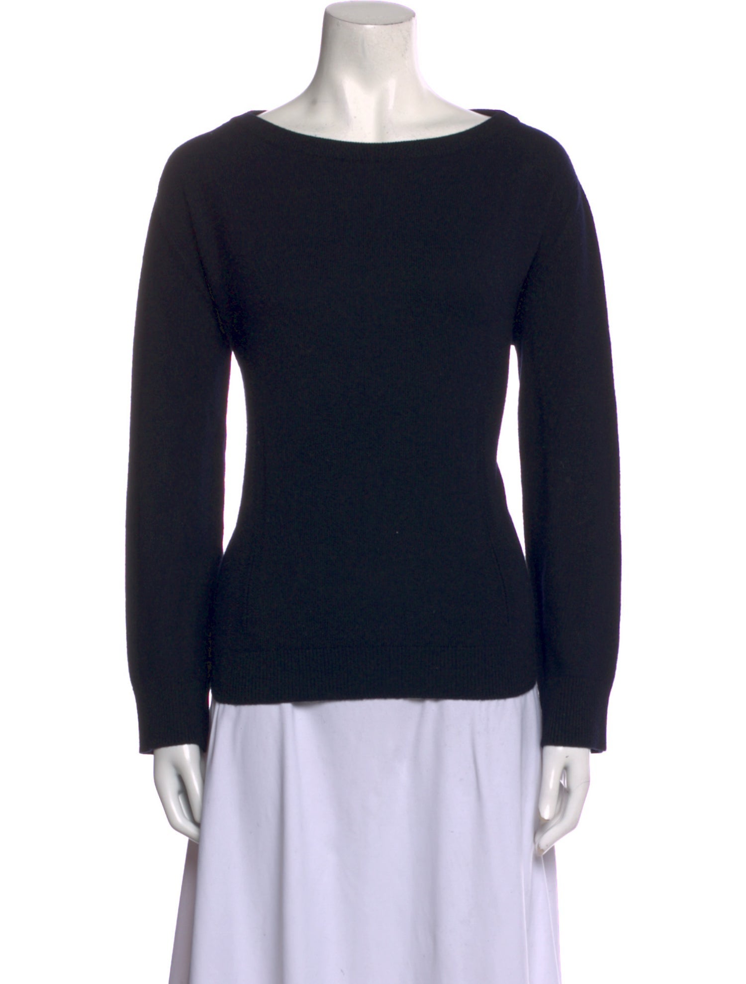 Hermès Cashmere Bateau Neckline Sweater