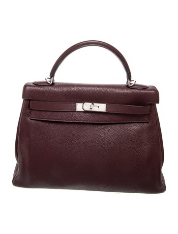 Hermès Handle Bags Togo Kelly II Retourne 32 32cm