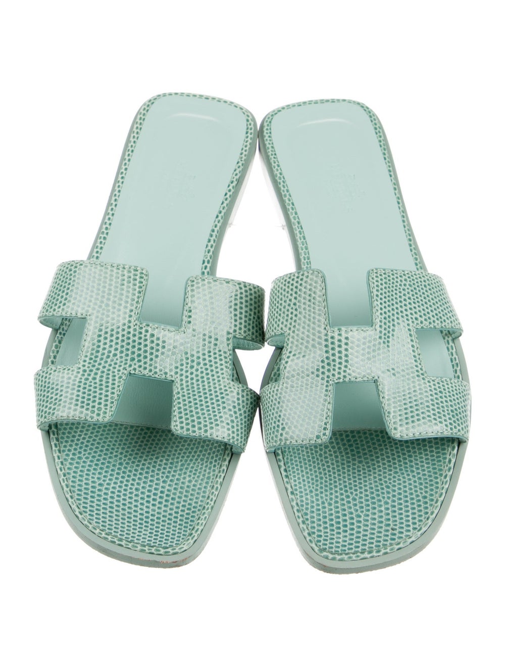 Hermès Oran Slides From the 2021 Collection Blue … - image 3