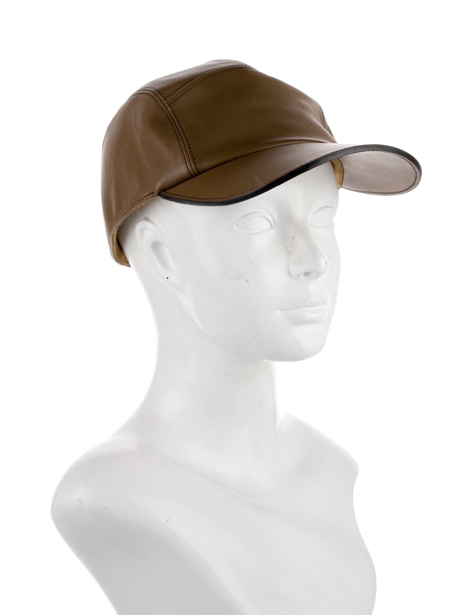 Hermès Leather Cap