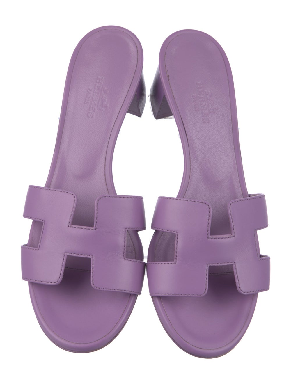 Hermès Oasis Slides From the 2021 Collection Purp… - image 3