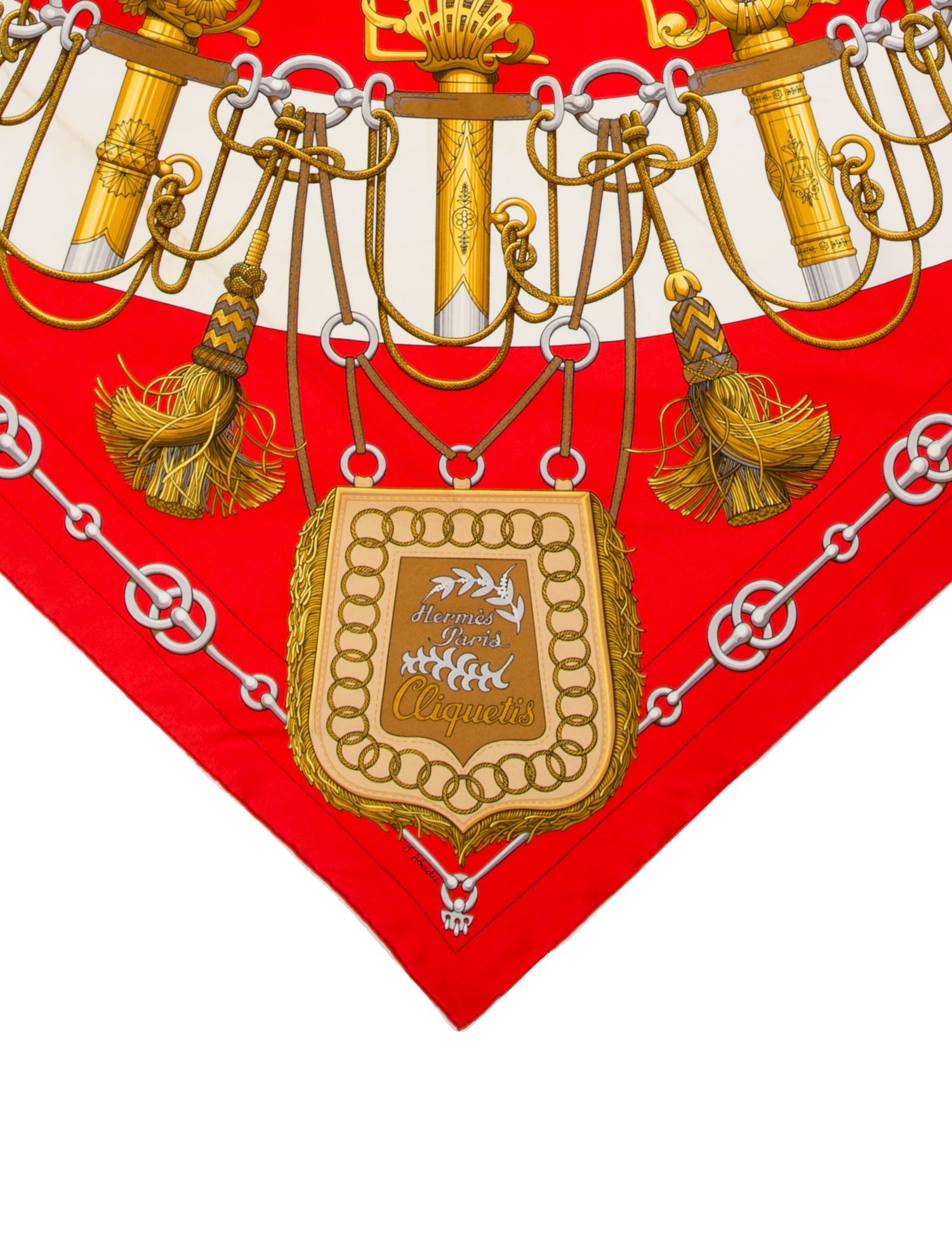 Hermès Cliquetis Silk Scarf