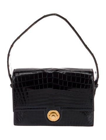 Hermès Shoulder Bags Crocodile Sac Princesse